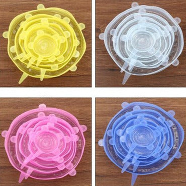 Silicone Food Wrap Color Variations