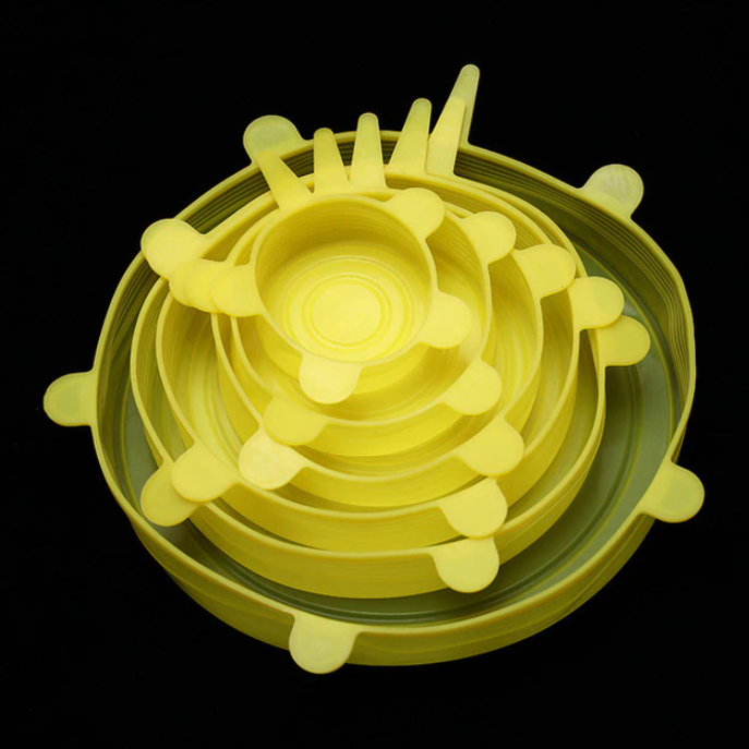 Silicone Food Wrap Yellow