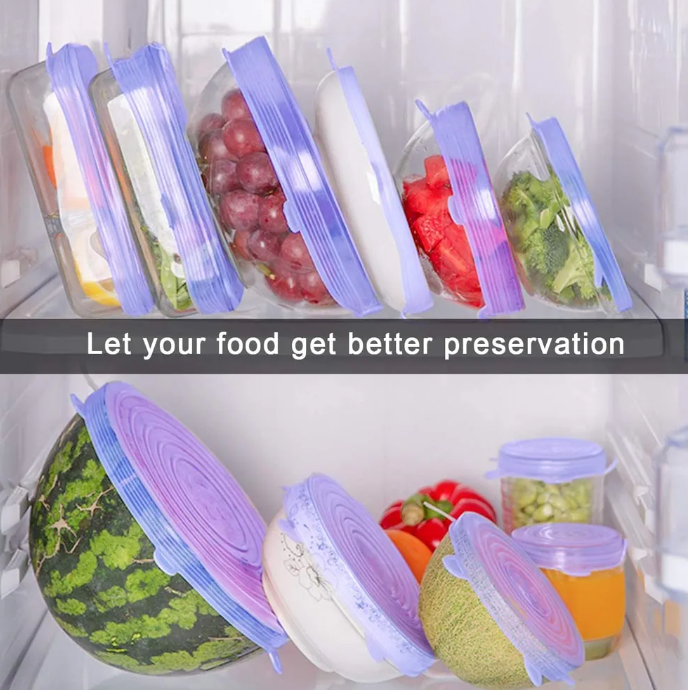 Silicone Food Wrap for better food preservation