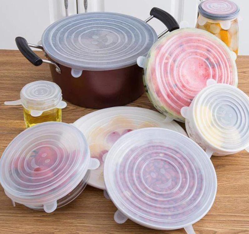 Silicone Food Wrap in different sizes